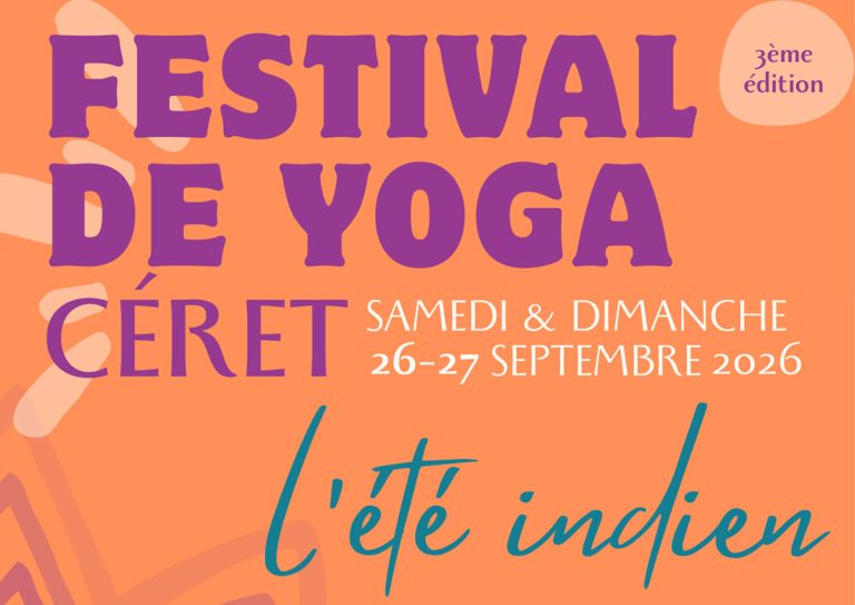 Lire la suite à propos de l’article FESTIVAL DE YOGA à CERET – 26 et 27 septembre 2026