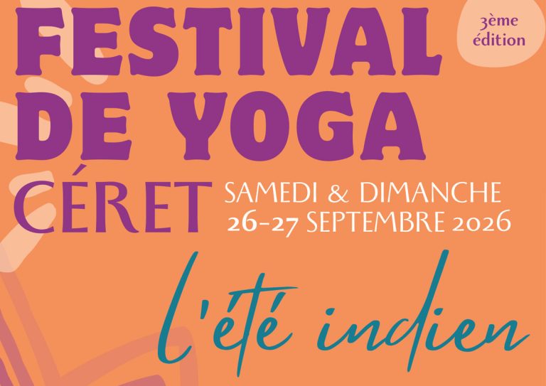 Lire la suite à propos de l’article FESTIVAL DE YOGA à CERET – 26 et 27 septembre 2026