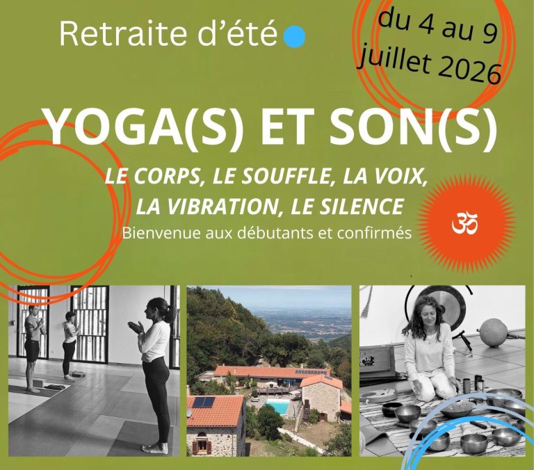 Lire la suite à propos de l’article RETRAITE D&rsquo;ETE – 4 au 9 juillet 2026
